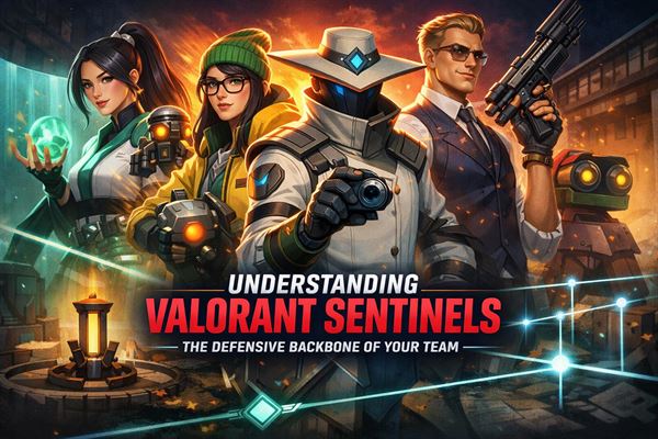 Understanding valorant sentinels –the defensive backbone of your team